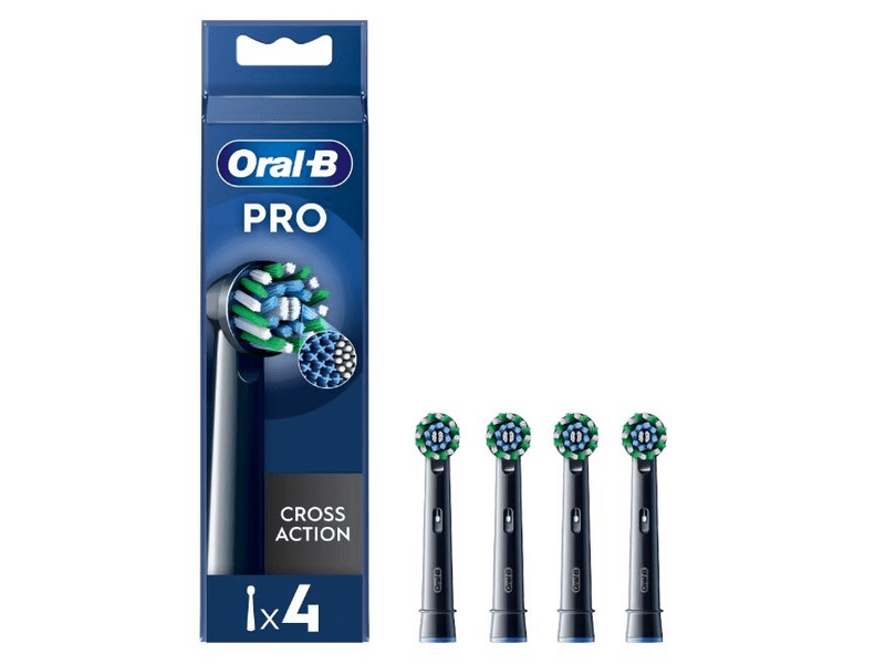 Oral-B EB50BK-4 Cross Action Black pótfej, 4 db