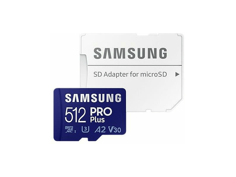 Samsung Pro Plus MicroSDXC Memóriakártya, 512 GB (MB-MD512KA)