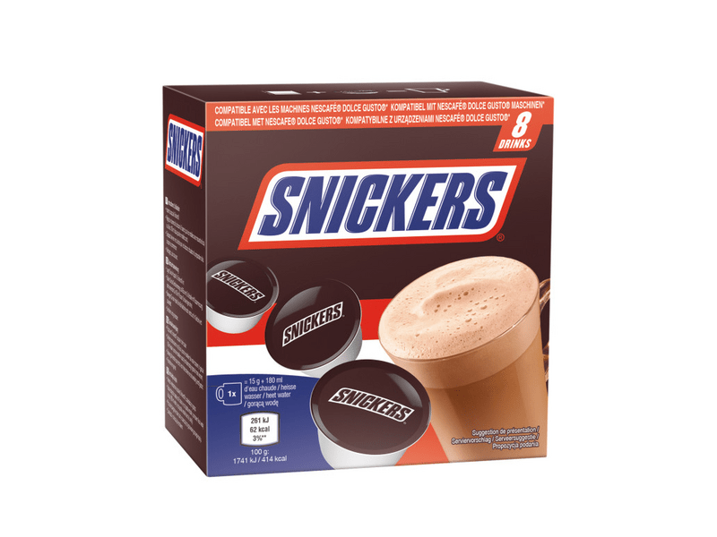 Snickers forró csokoládé Dolce Gusto 8x15g