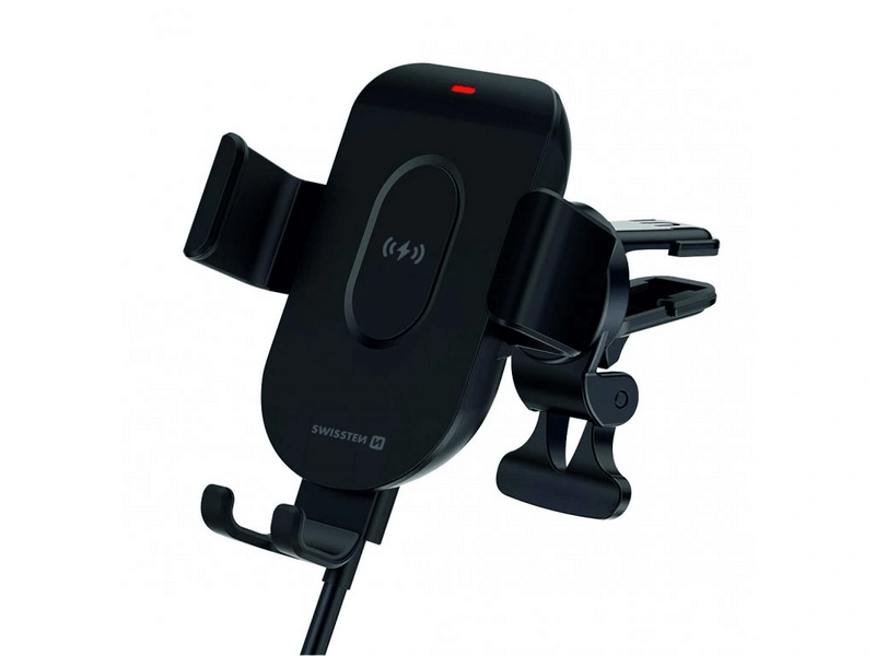 Swissten GW1-AV5 Mobiltelefon tartó vezeték nélküli töltéssel (65010608)