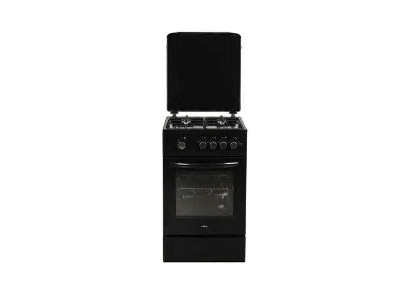 MPM MPM-56-KGF-21B Gáztűzhely, fekete