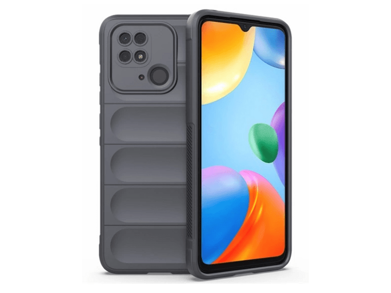 Gigapack Xiaomi Redmi 10C Szilikon tok, sötétszürke (GP-134368)