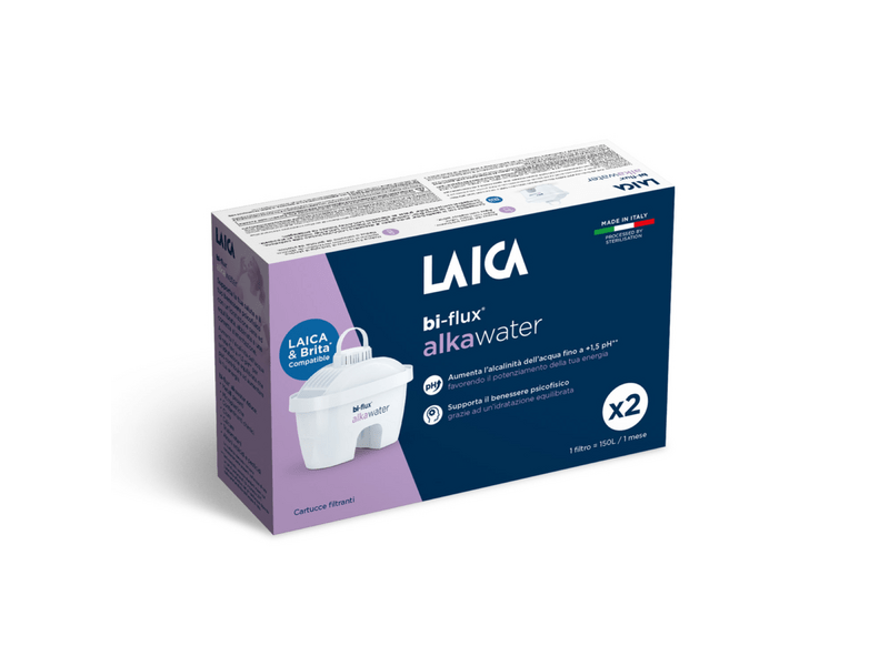 Laica K2MEC01 bi-flux ALKAWATER szűrőbetét, 2 db