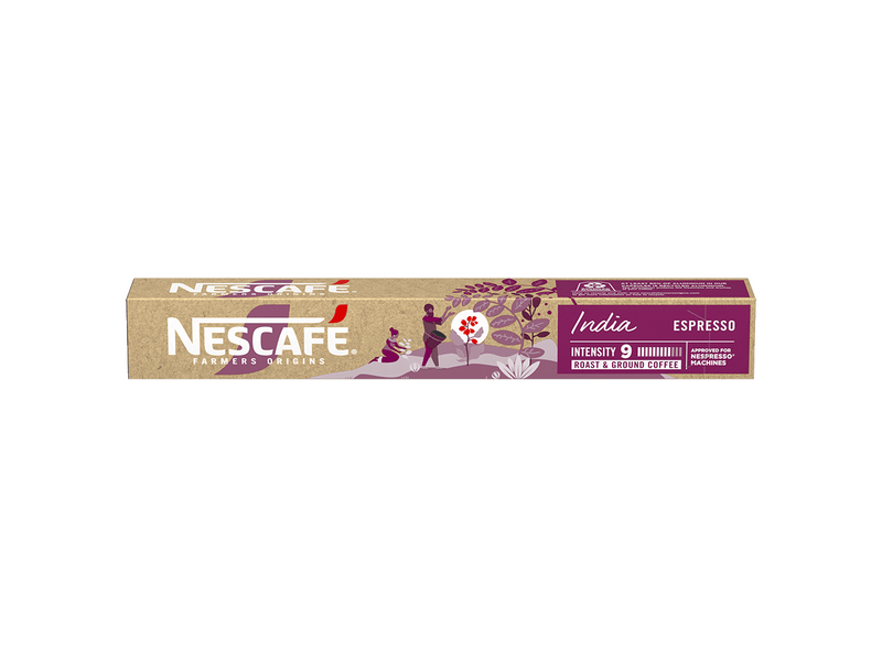 Nescafé Farmers Origins India Kávékapszula, 10 db