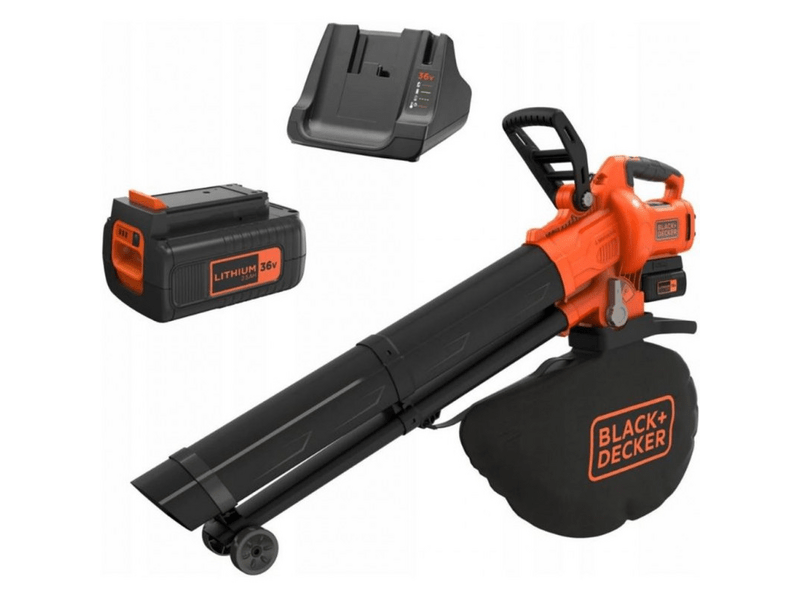 BLACK + DECKER BCBLV3625L1-QW Akkus lombfúvó/lombszívó
