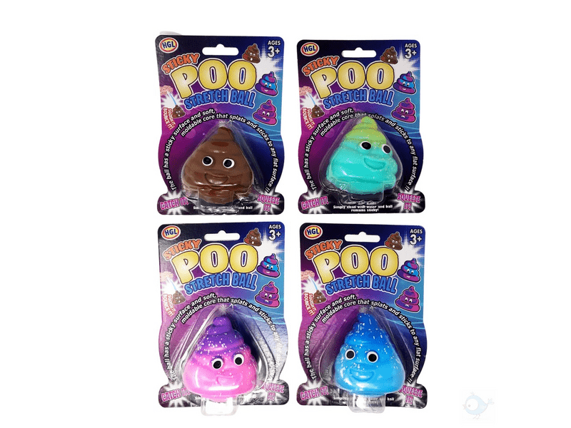 Ragacsos nyújtható kakilabda, többféle, 1 db (SV14875)