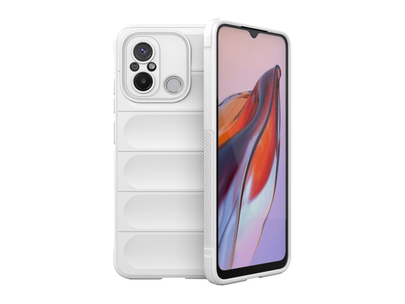 Gigapack Xiaomi Redmi 12C Szilikon tok, fehér (GP-143017)
