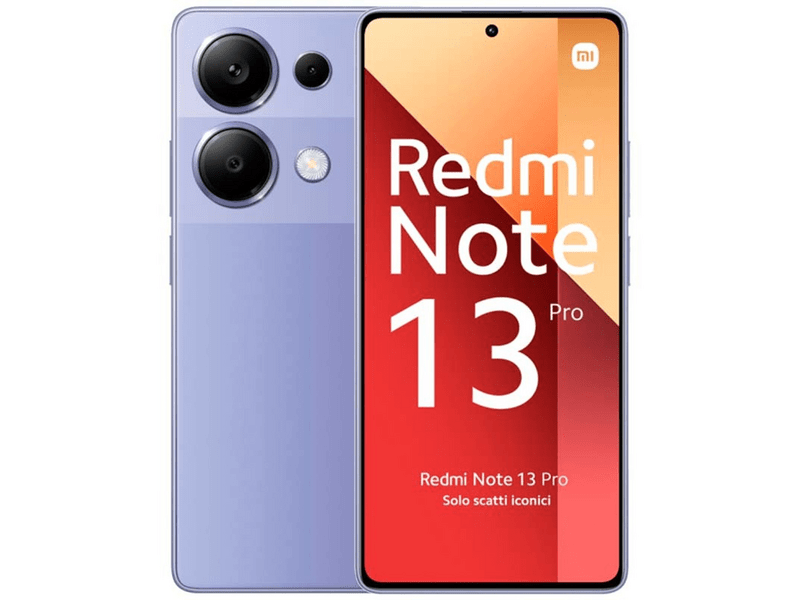 Xiaomi Redmi Note 13 Pro 4G 8/256 GB Okostelefon, Lila