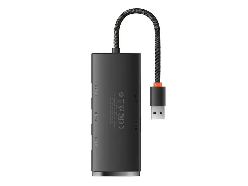 Baseus 4 portos USB-A HUB adapter (WKQX030001)