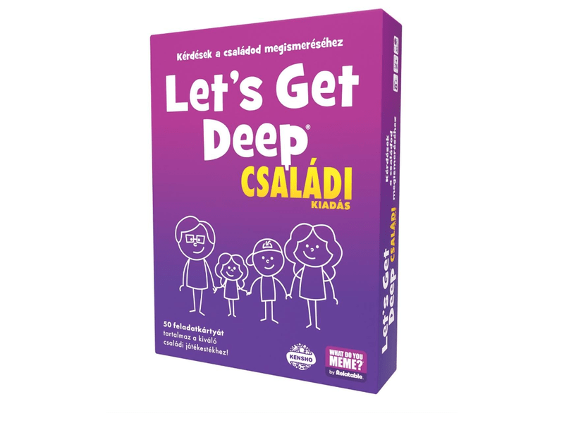 Kensho Let's Get Deep – Családi kiadás társasjáték (LGDF63093)