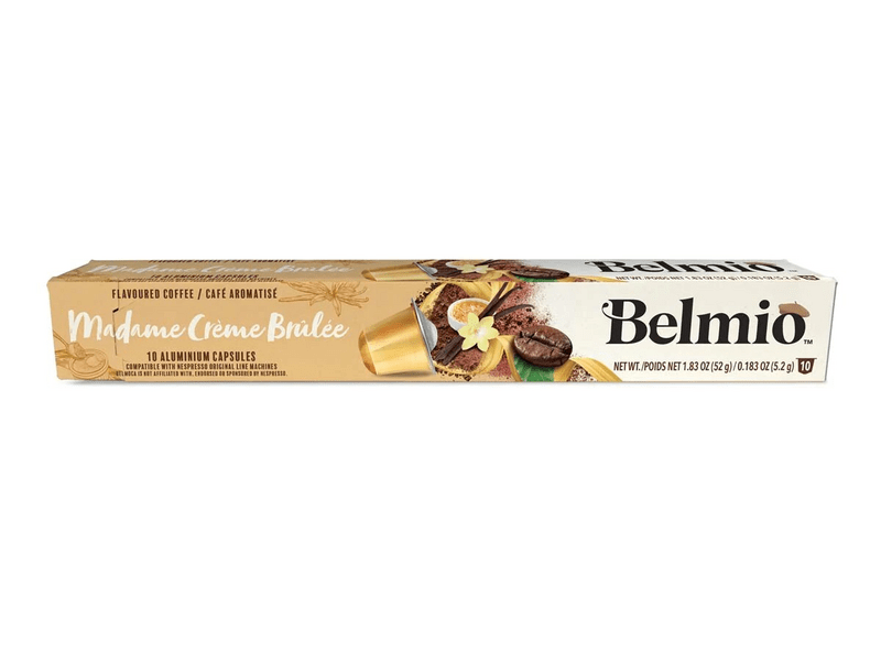 Belmio Madame Crème Brûlée Kávékapszula, 10 db