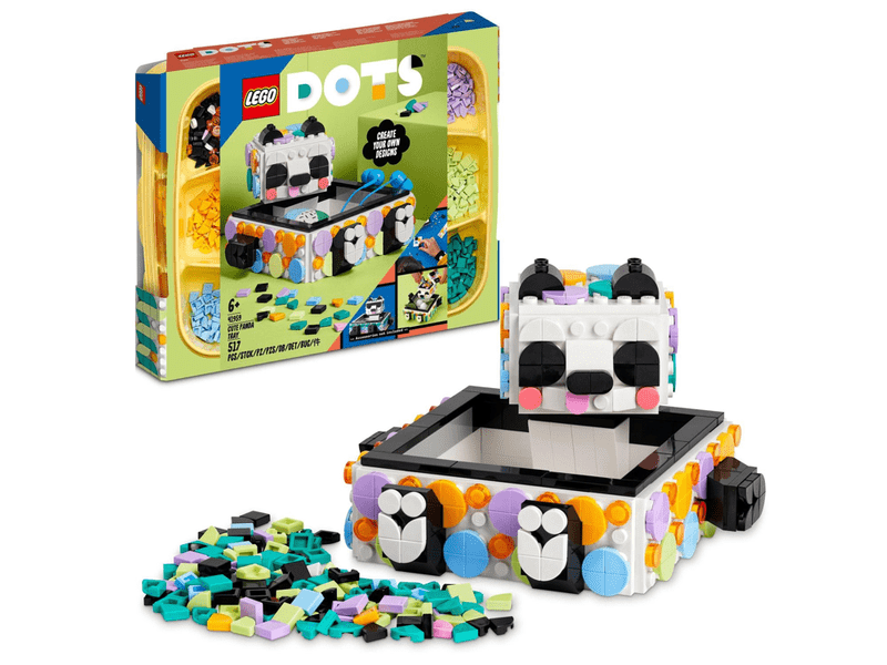 LEGO DOTS Cuki pandás tálca