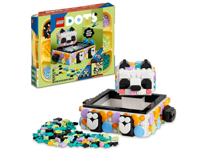 LEGO® DOTS Cuki pandás tálca (41959)