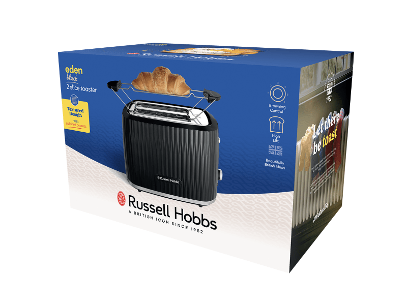 Russell Hobbs Eden toster, crni (27371-56)