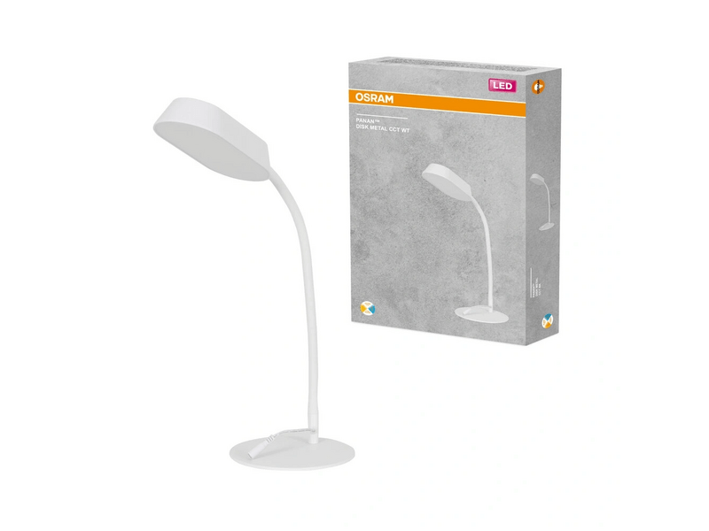 Osram Panan Disk Asztali lámpa 10w, fehér