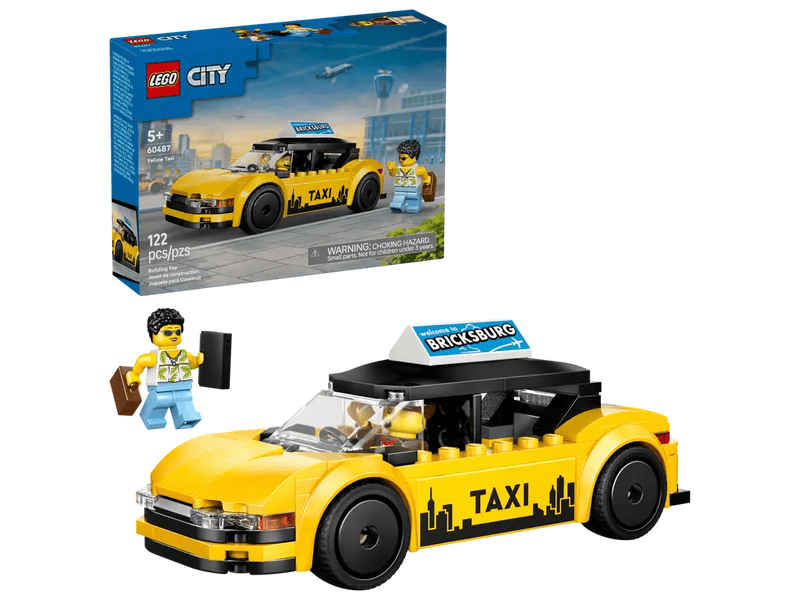 LEGO® City Sárga taxi (60487)