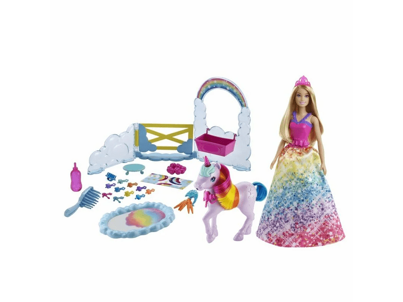 Barbie Dreamtopia Hercegnő unikornissal (GTG01)