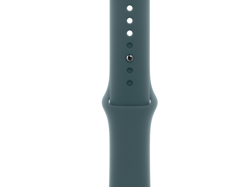 APP W 46mm Lake GN Sport Band-M/L(Seas.)