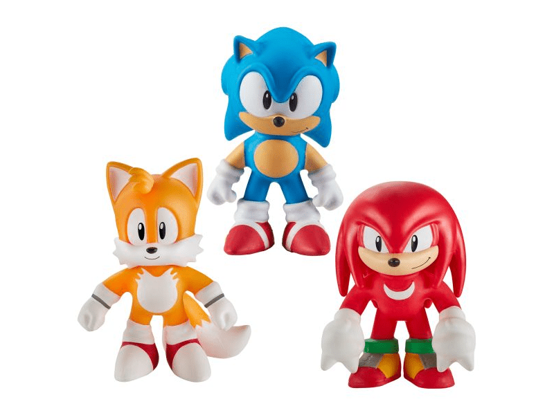Stretch: Sonic nyújtható akciófigura - 3 db-os szett