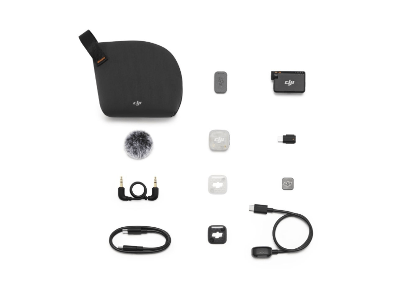 DJI Mic Mini 2S (1TX+1RX) Mikrofon szett (CP.RN.00000556.01)