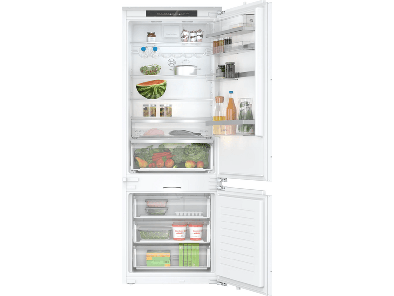 Bosch KBN96ADD0 Beépíthető alulfagyasztós kombinált hűtőszekrény