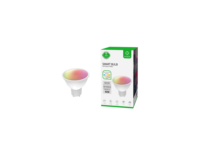 Woox R9076 Smart Home LED Izzó GU10, SPOT, RGB
