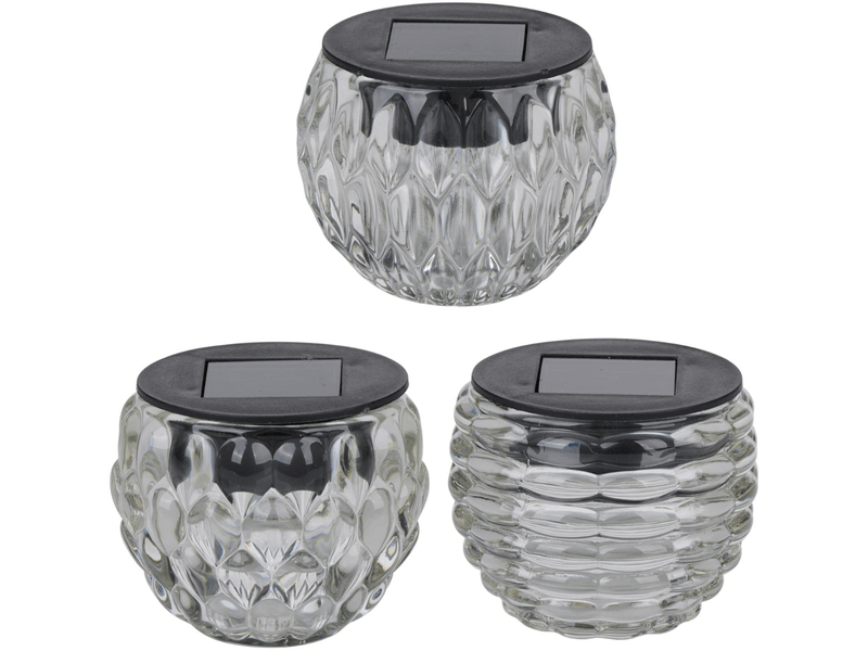 Arti Casa Solar üveg asztali lámpa, többféle