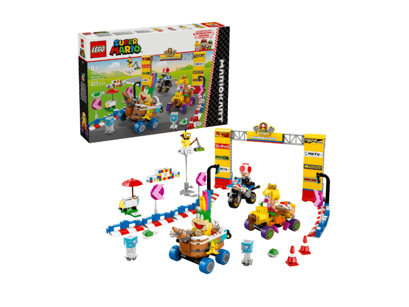 LEGO® Super Mario™: Mario Kart™ – Beba Peach i Grand Prix set (72036)