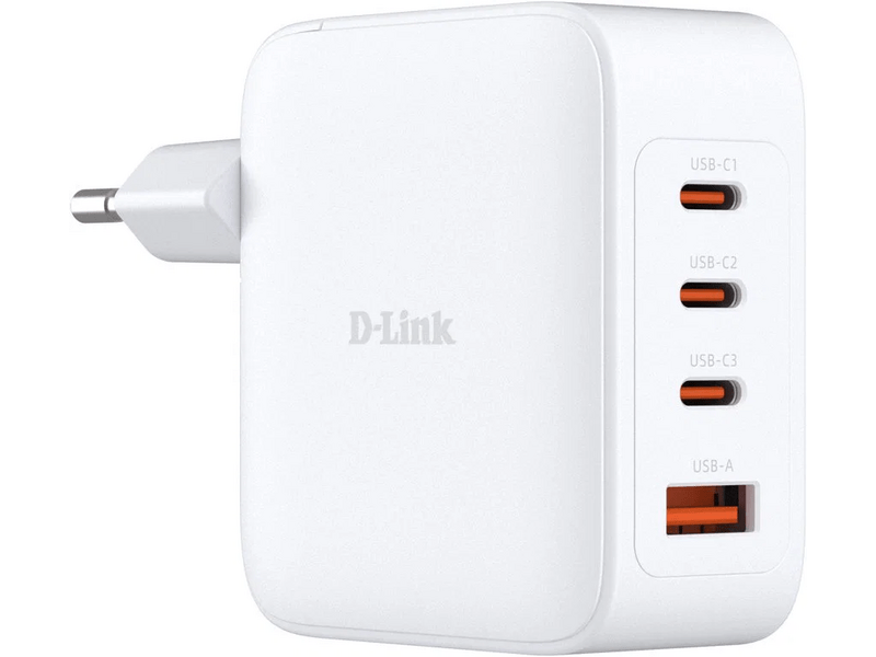 D-Link DCF-141/E GaN 3xUSB-C+1xUSB Hálózati Adapter