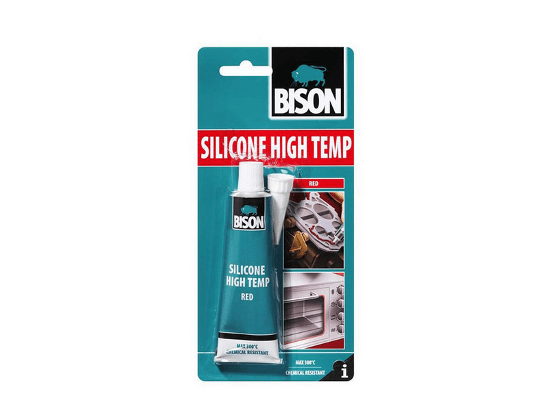 Bison B05454 Hőálló szilikon ragasztó. 60ml