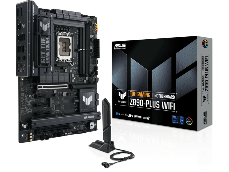 Intel Z890, LGA1851, 4xDIMM, 192GB max