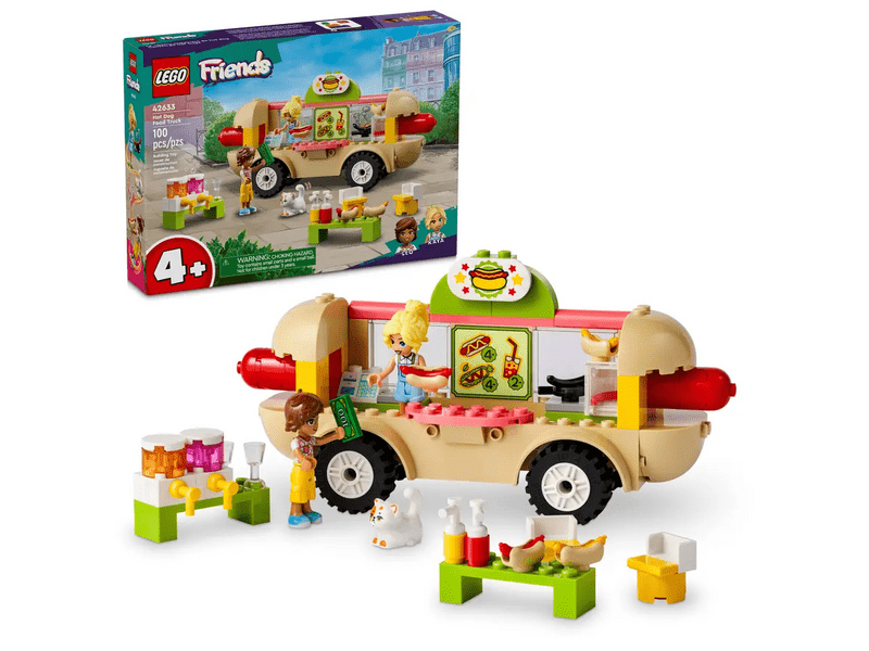 LEGO® Friends Hot dog árus büfékocsi (42633)