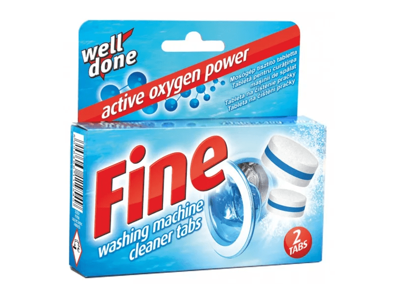 Well Done Fine mosógép tisztító tabletta 80g