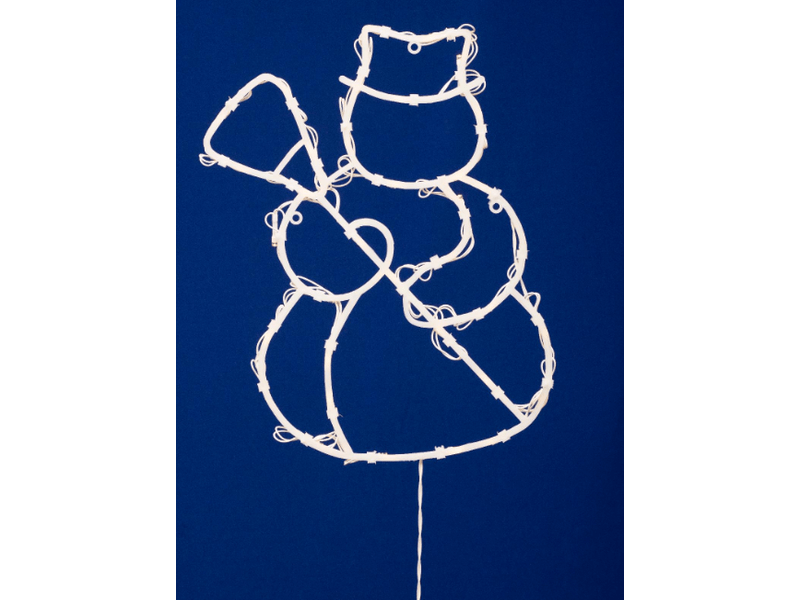 Home KID507WW LED-es hóember ablakdísz