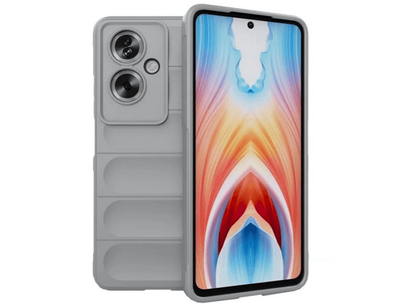 Gigapack Oppo A79 Szilikon tok, világosszürke (GP-159008)