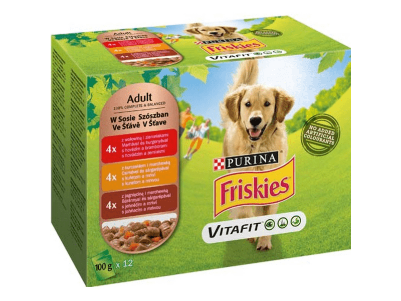 Friskies Adult Szószos válogatás, 12x100 g