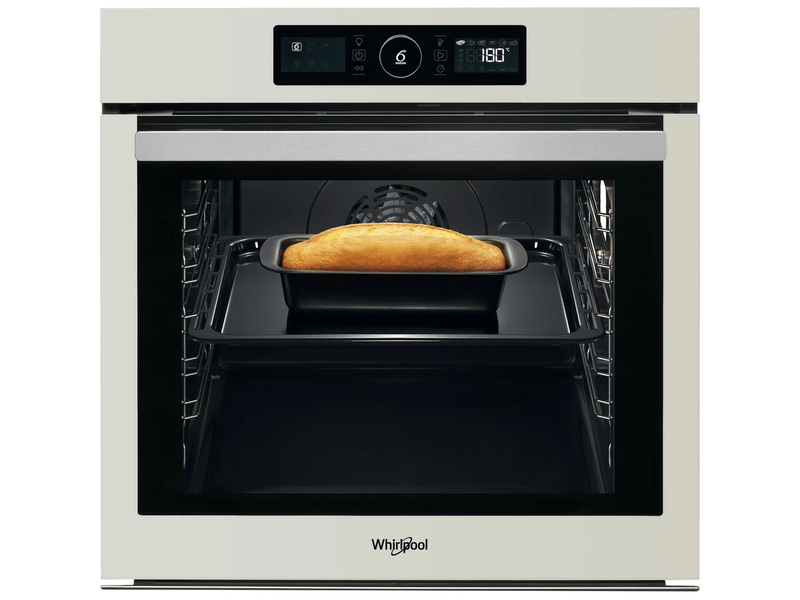 Whirlpool AKZ9 6230S Beépíthető sütő, szatén-ezüst + Whirlpool GOFL 629/S Beépíthető gáz főzőlap, szatén-ezüst