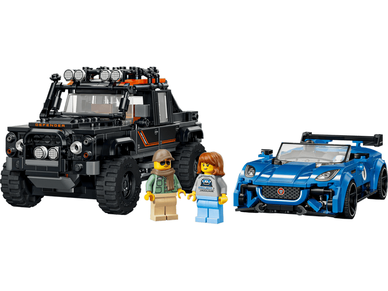 LEGO® Speed Champions Jaguar Project 7 és Land Rover Defender (77264)