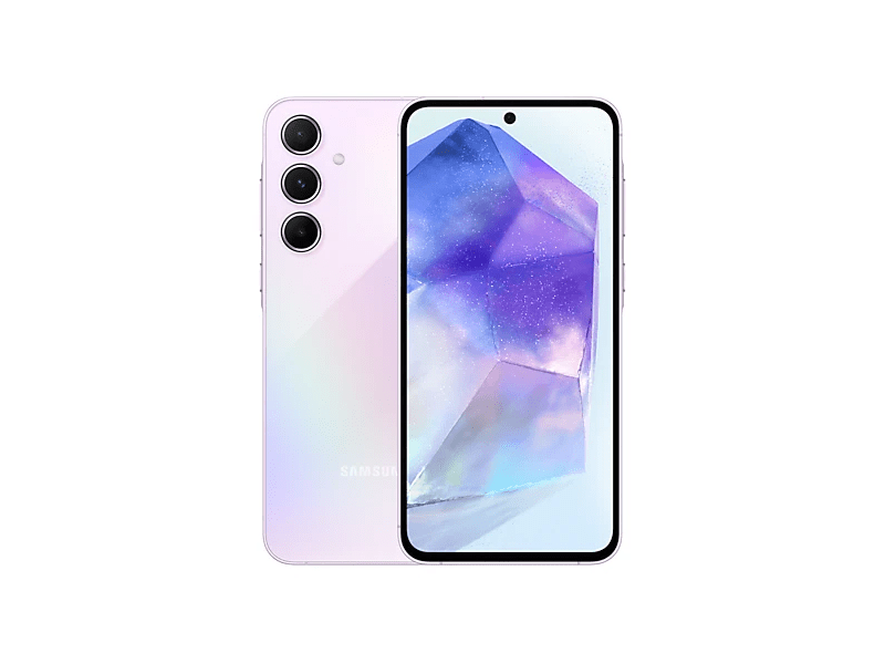 Samsung Galaxy A55 5G 8/128GB Okostelefon, Lila