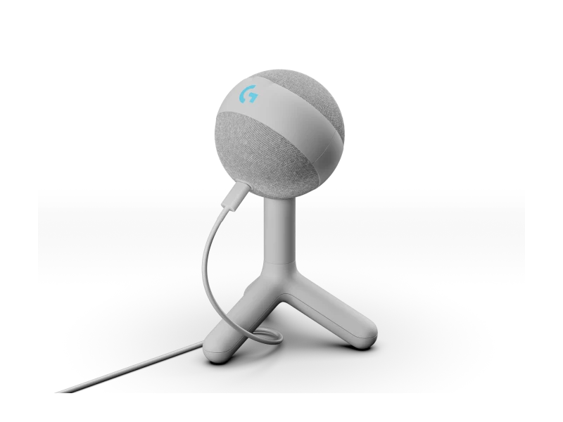 Logitech Yeti Orb RGB Gamer mikrofon, bijeli (988-000558)