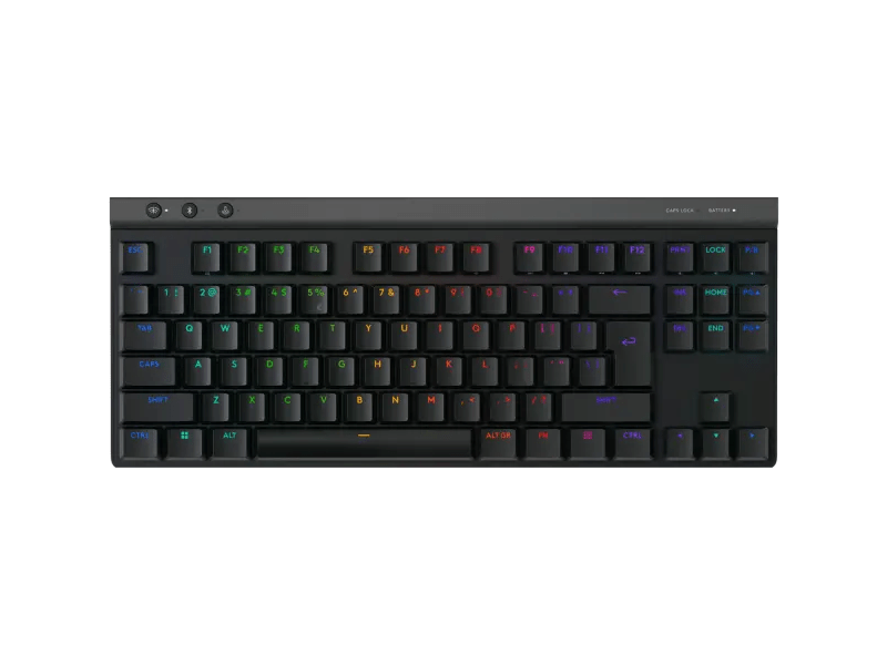 Logitech G515 LIGHTSPEED TKL bežična gaming tipkovnica, američki izgled, crna (920-012538)