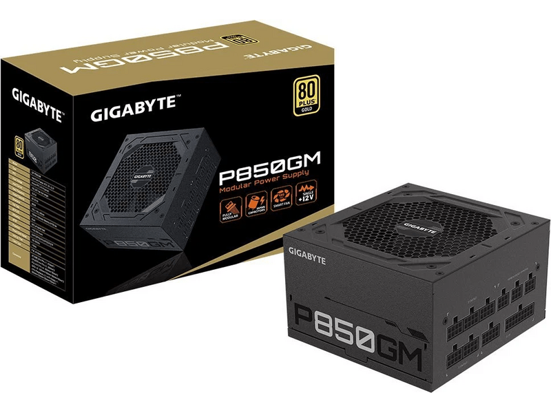 Gigabyte GP-P850GM 80+ Gold Tápegység