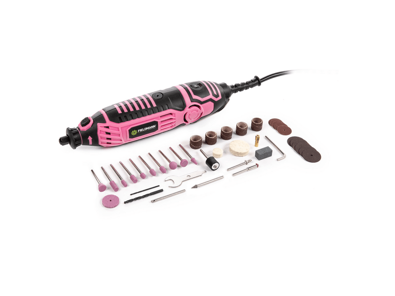 Fieldmann FDMB200161-E Mini csiszoló szett, rózsaszín