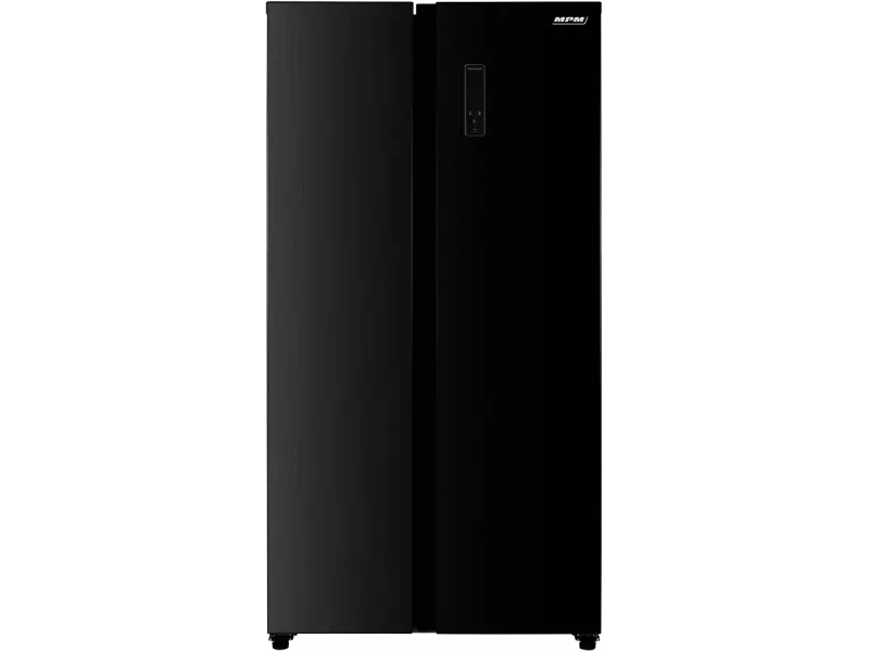 MPM MPM-427-SBS-03/N Side by side hűtőszekrény, fekete