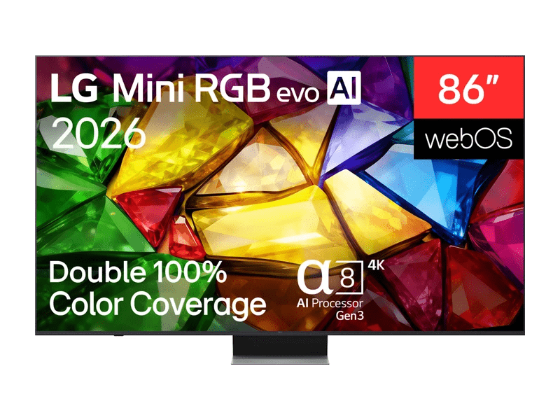 86" LG Mini RGB evo 86MRGB87B3B 4K AI TV