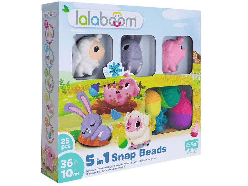 Lalaboom: Montessori bébi fejlesztőjáték - 25 részes