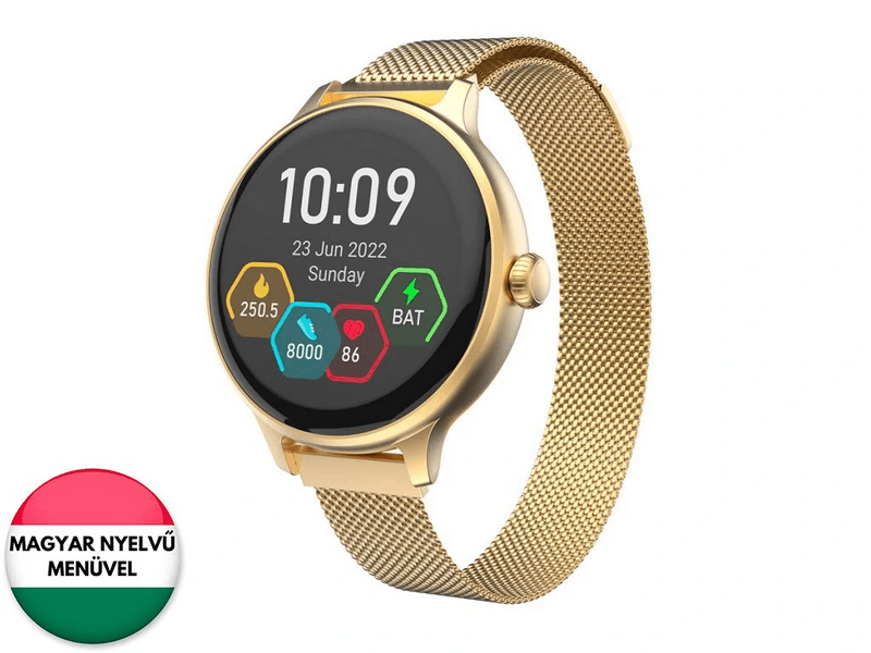 Carneo Hero mini HR+ pametni sat - zlatni