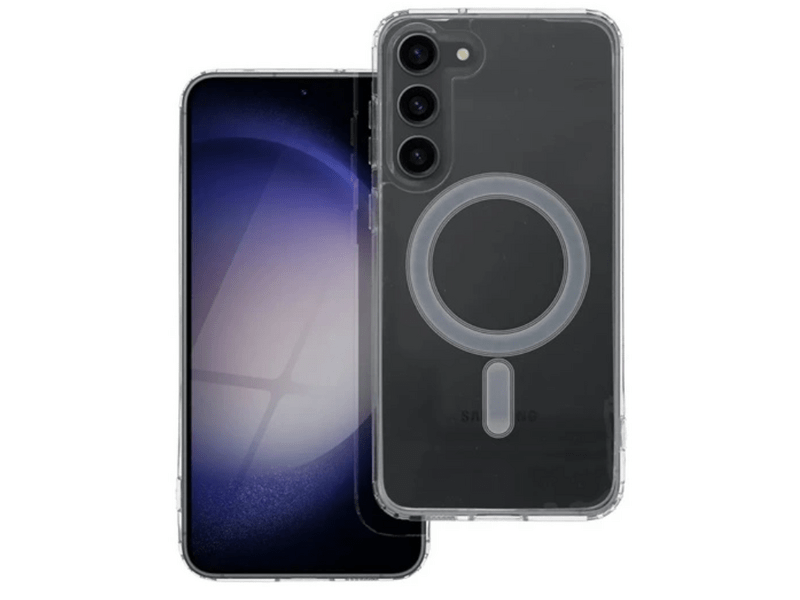 Gigapack Samsung S23 Plus Szilikon tok, átlátszó (GP-136905)