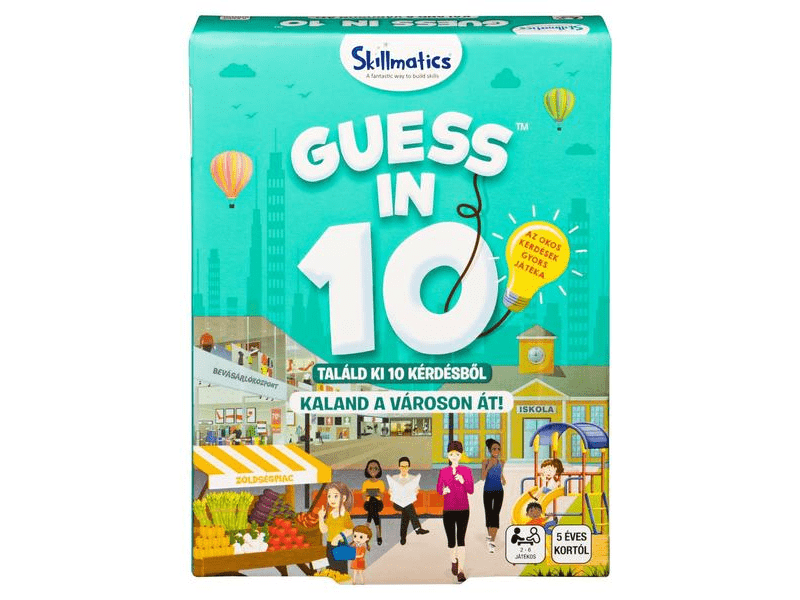 Guess in 10 - Kaland a városon át! oktatójáték (6062589)