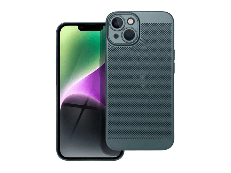 Gigapack Apple iPhone 14 Plus Műanyag telefonvédő tok, sötétzöld (GP-142646)